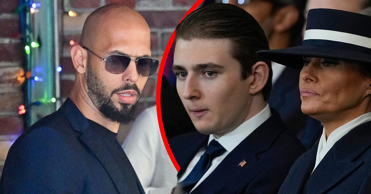Andrew Tate Boasted He Was 'Close' to the Trump Family as Congresswoman Seeks Barron Testimony Under Oath