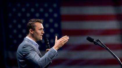 Charlie Kirk's Turning Point USA makes stop at U of M