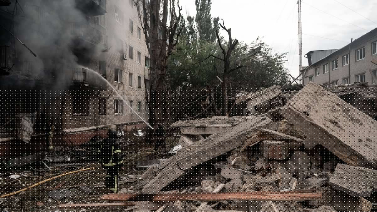 Ukraine: Tote und Verletzte nach russischen Angriffen auf Kyjiw und Slowjansk