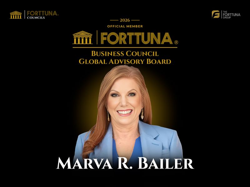 Marva R. Bailer, Chief Executive Officer of Qualaix, is appointed as a Global Advisory Board Member of the Forttuna Business Council