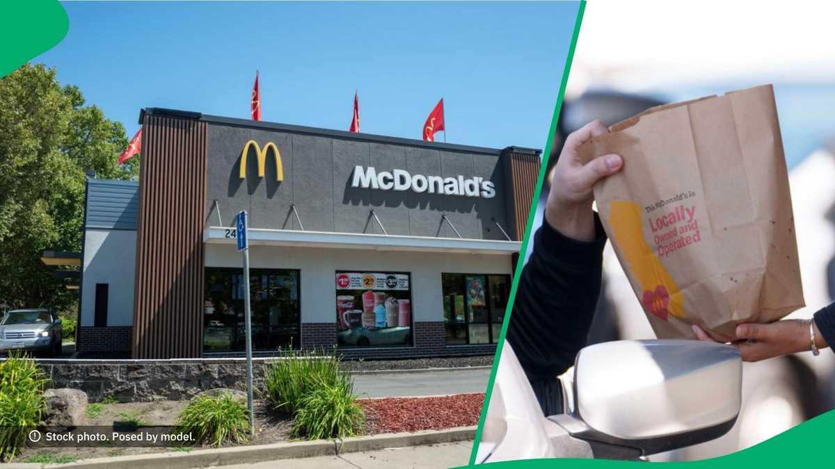 A funny drive-thru video entertained South Africans online