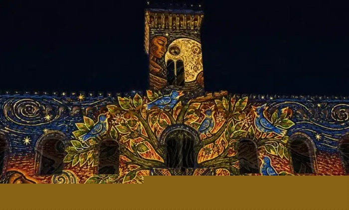 Mérida Celebrates Indigenous Heritage with New Video Mapping Segment at Municipal Palace