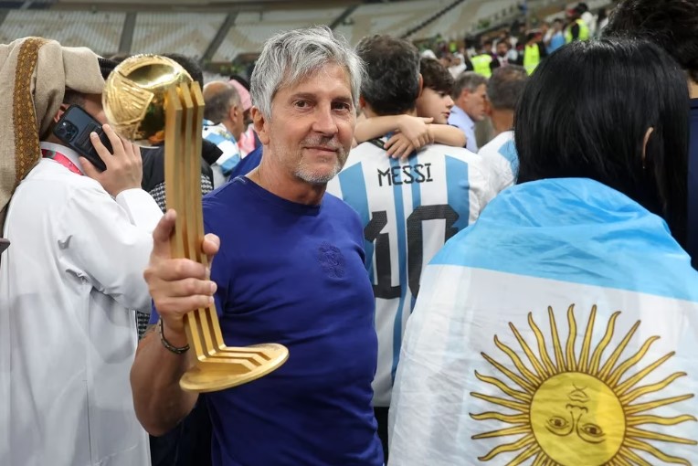 El mundo del fútbol despide a Jorge Messi, padre del astro argentino