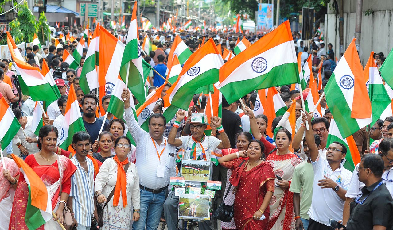 BJP launches ‘Tiranga Yatra’ across country to honour freedom fighters