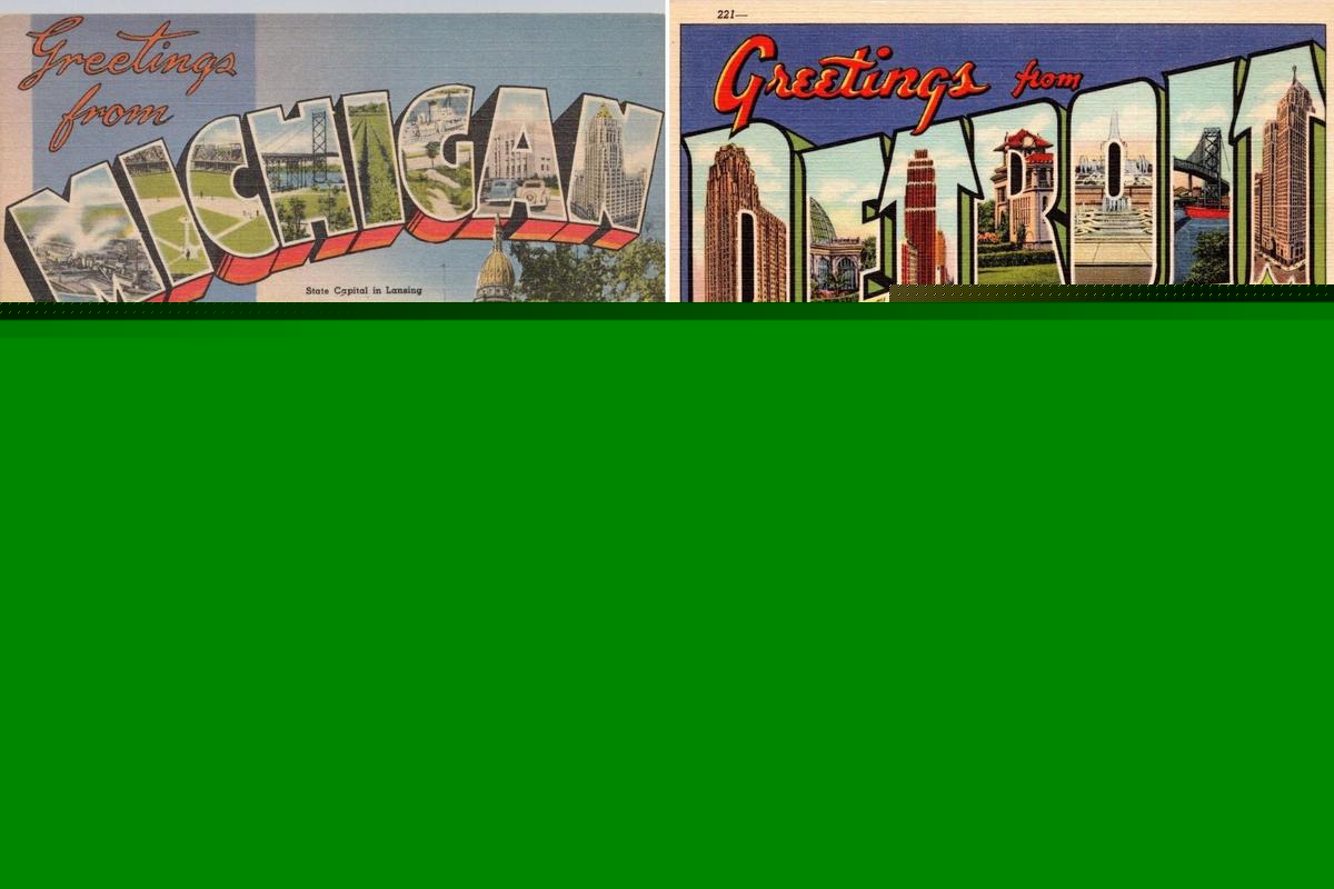 Travel Back in Time With These 25 Classic Michigan Postcards