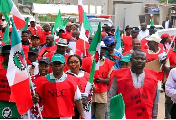 Passengers Stranded As NLC Protest Disrupts Air Peace Flights