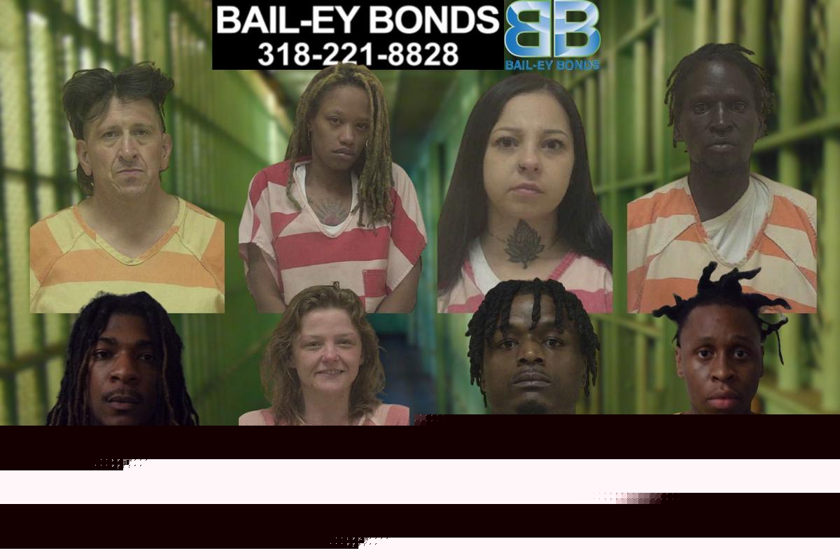 Bossier Sheriff Weekend Jail Arrest Photos for July 22nd- 27th