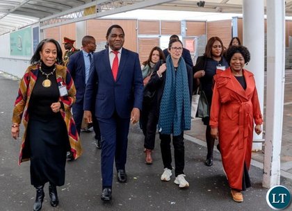 President Hakainde Hichilema begins his three-day working visit to the UK