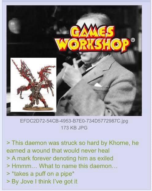 Warhammer 40,000 - How Skarbrand got his name | /r/grimdank