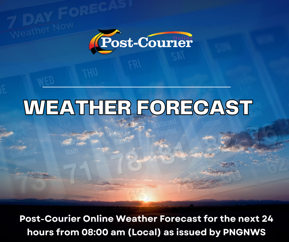 Weather forecast for morning and today