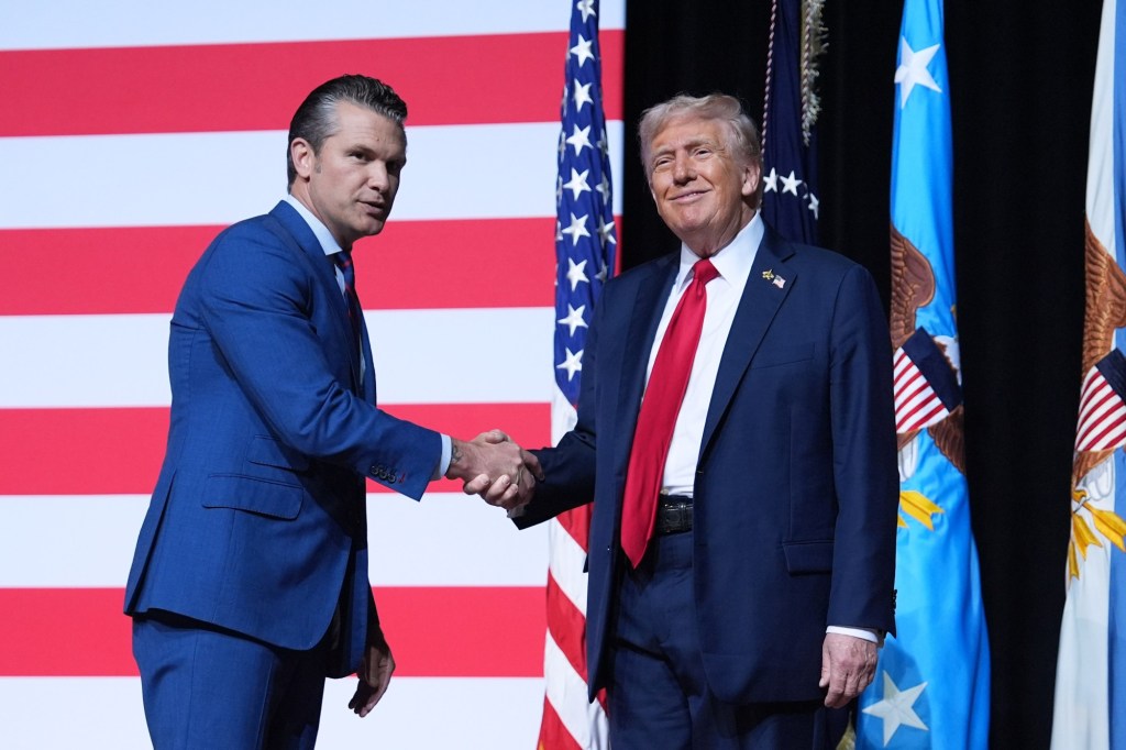 During military address, Hegseth lost respect and Trump starts to show Biden-like decline