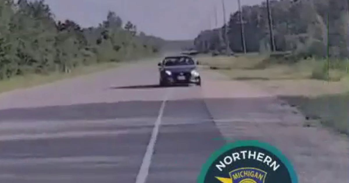 Allegedly drunk driver nearly runs MSP trooper off the road