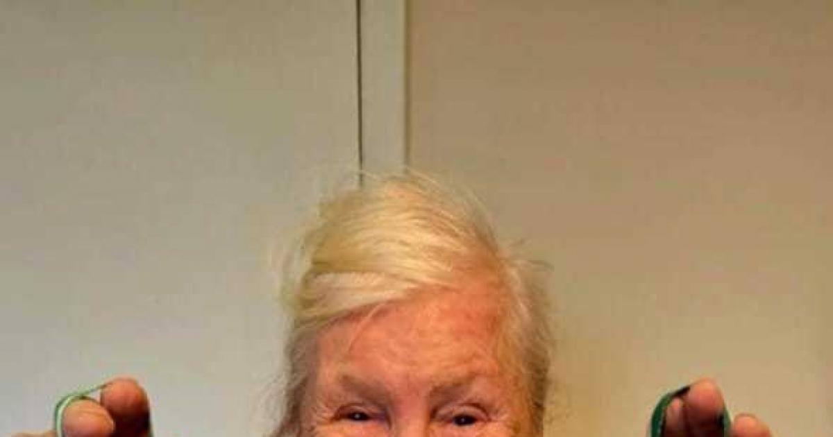 The 89-year-old fitness fanatic leading exercise classes in Bolton