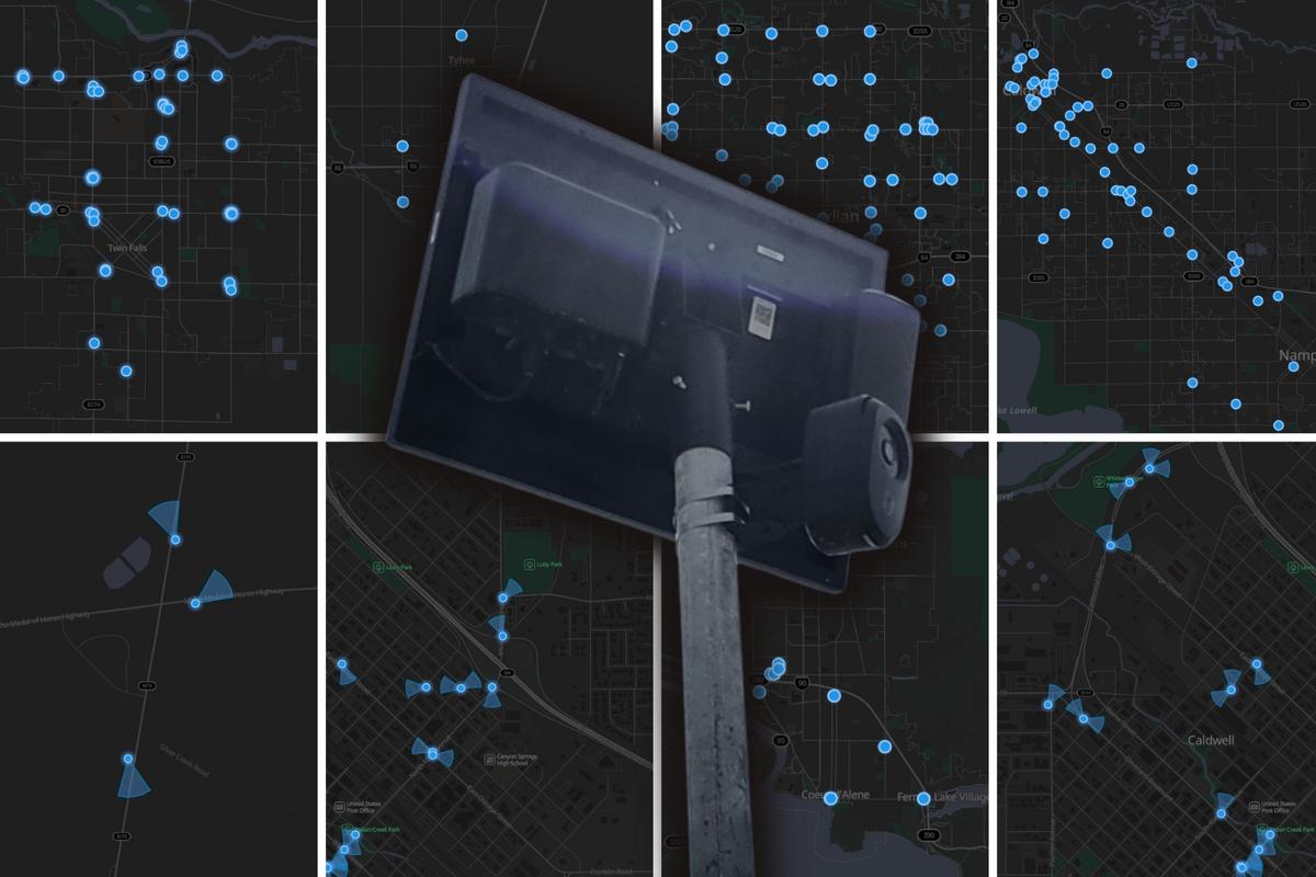 Where Are the Flock Surveillance Cameras in Idaho