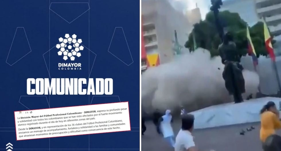 El fútbol colombiano se une en solidaridad tras fuerte sismo