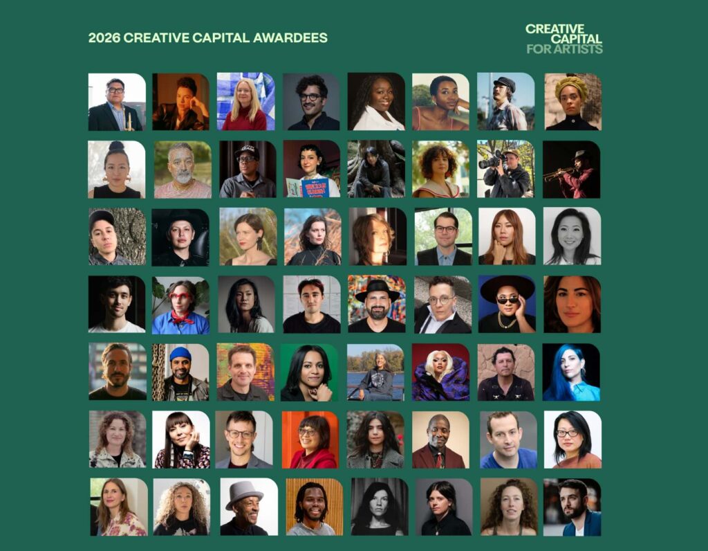 CalArts Alumni, Faculty Recognized with 2026 Creative Capital, State of the Art Awards