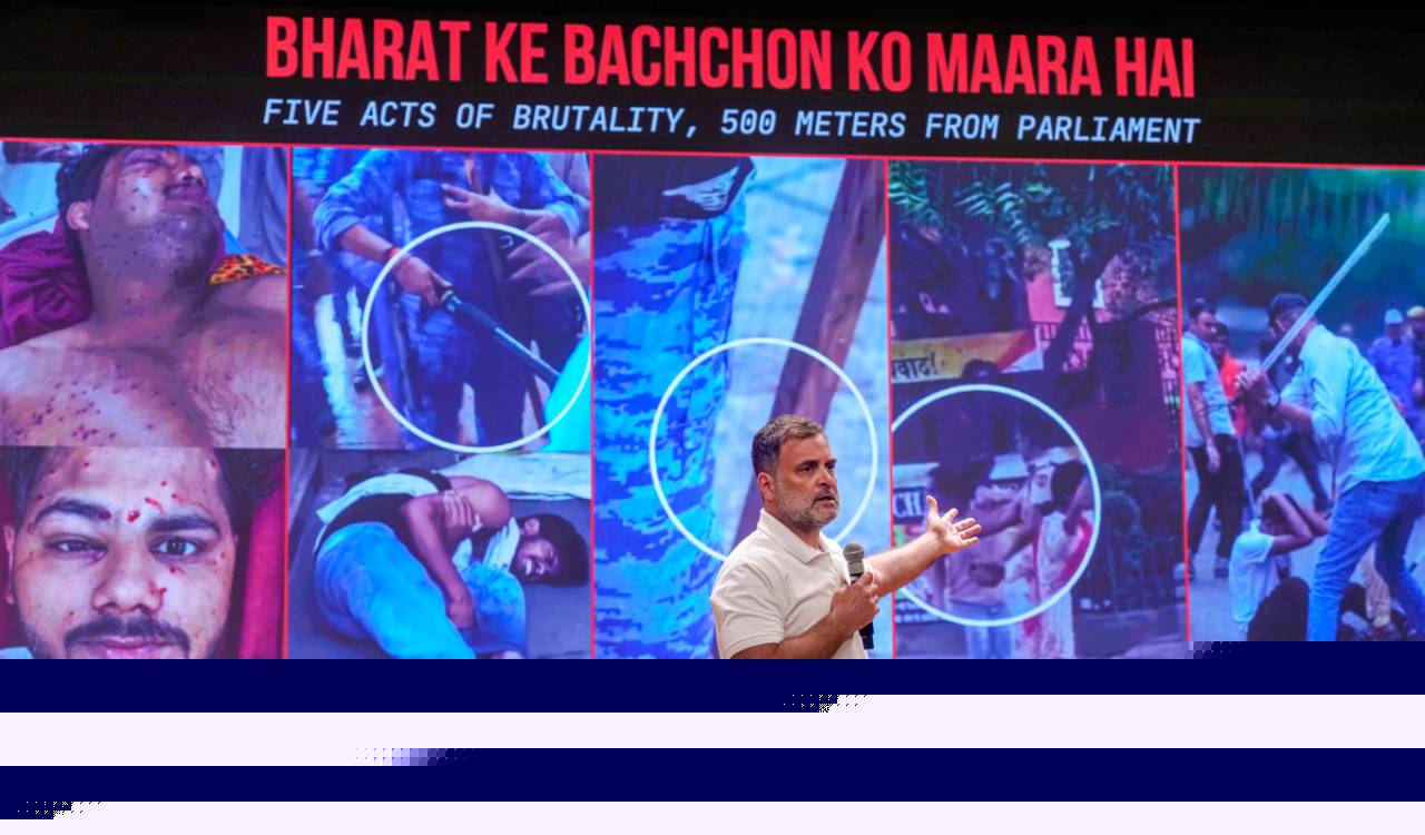 Rahul Gandhi seeks Amit Shah’s sacking over ‘brutal’ crackdown on student protest