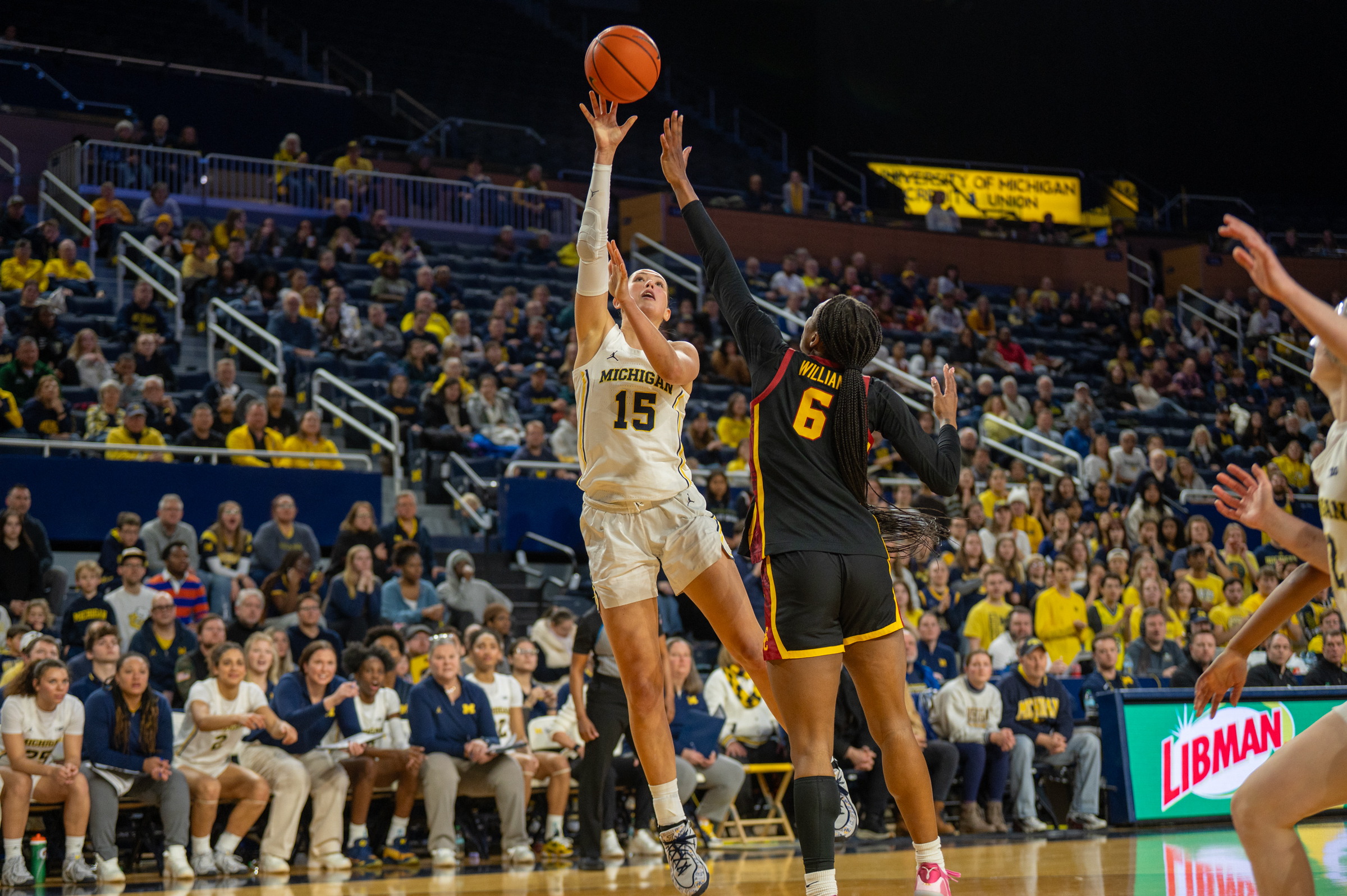 Ashley Sofilkanich paint presence fulfills gap in Michigan starters