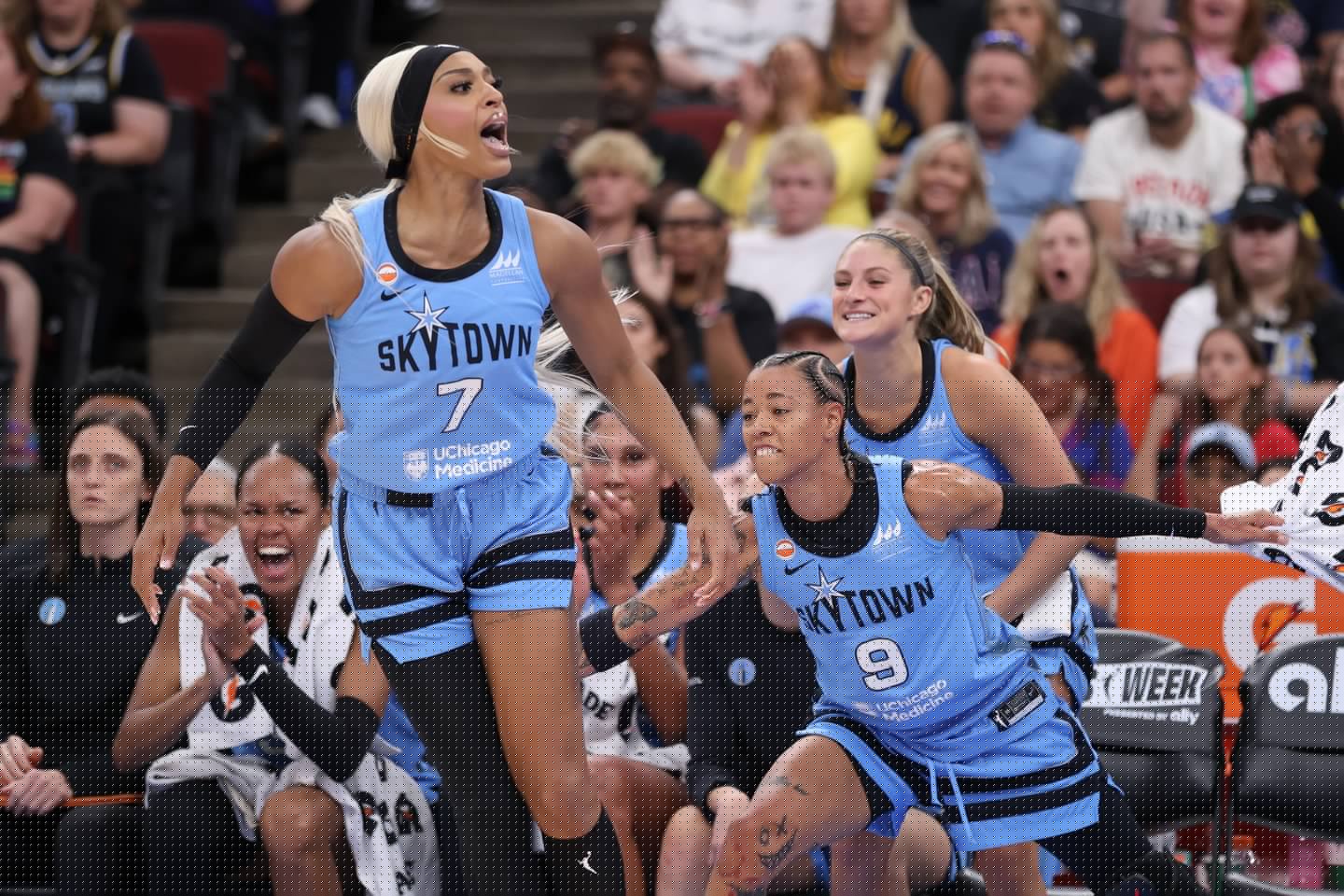 Už šiurkščią pražangą WNBA lygoje iš rungtynių išvyta D. Carrington: „Baltųjų privilegija“