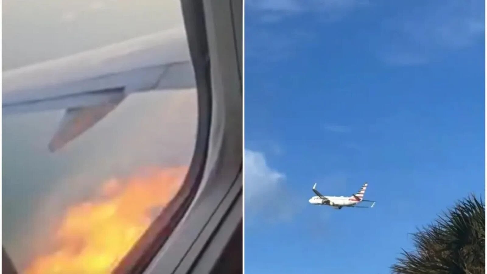 VIDEO Flăcări la motor, cu 181 de oameni la bord: „Mayday, mayday, mayday”. Un pasager a filmat momentele dramatice din avion