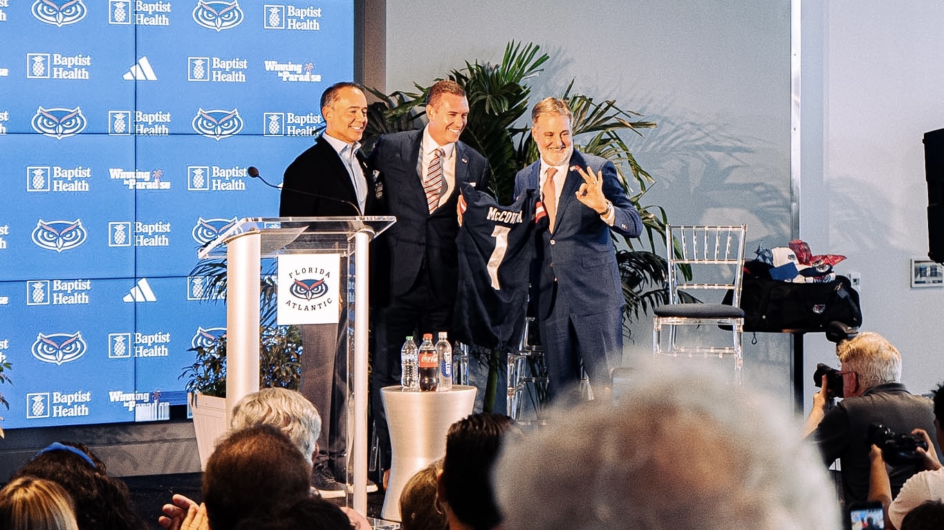 FAU introduces Josh McCowan as new athletic director