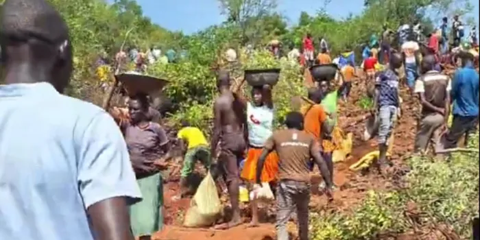 Three Boys Discover Gold in West Pokot, Ugandans and Kenyans Troop the Village