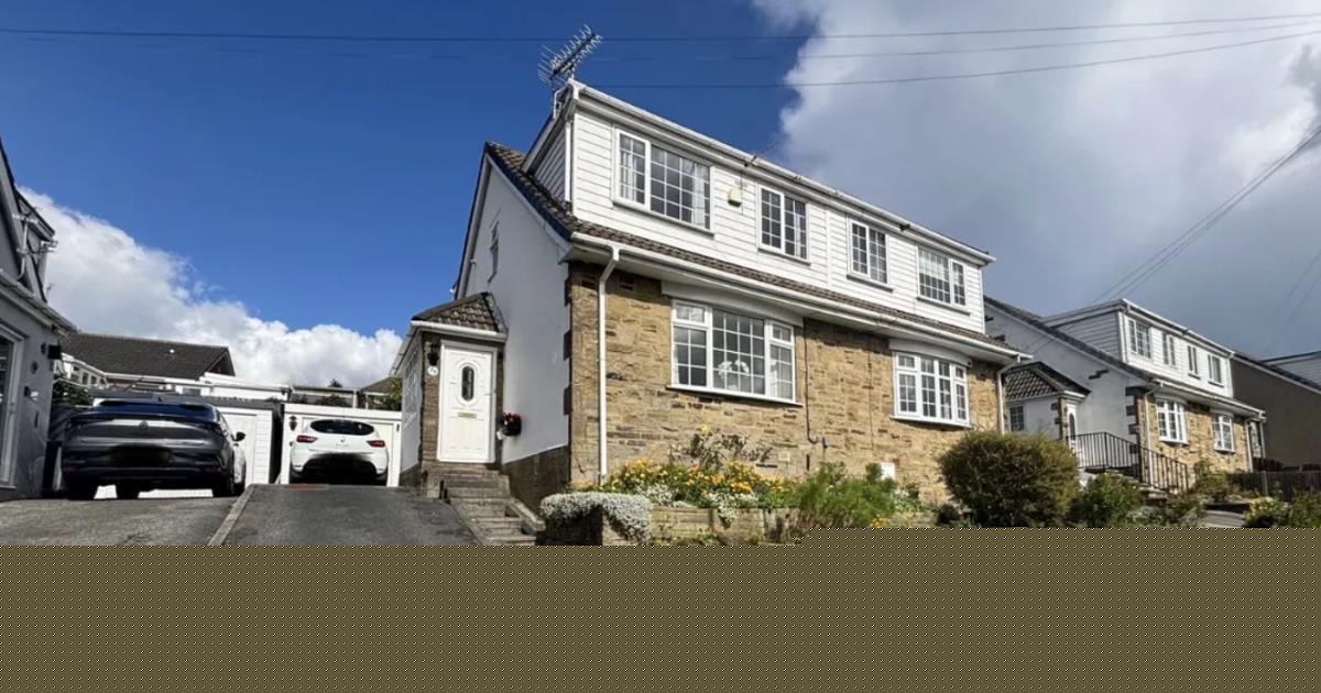 Semi-detached home with countryside views for sale near Bradford