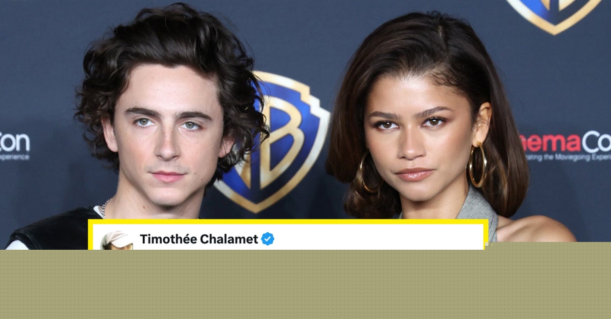 People Think There’s A Deeper Meaning Behind Timothée Chalamet’s Resurfaced Birthday Tribute To Zendaya From 2020, And I’m Officially Calling It Out