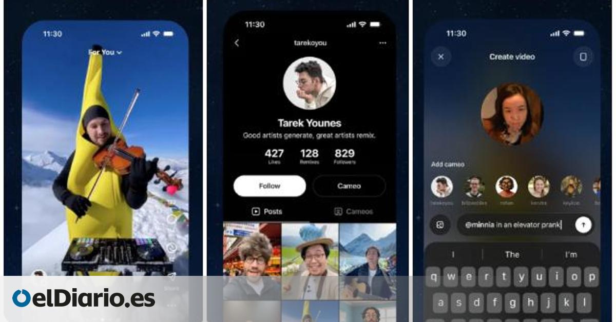 OpenAI presenta una app como TikTok en la que todo está hecho con IA: "Tienes que probarla para entenderla"