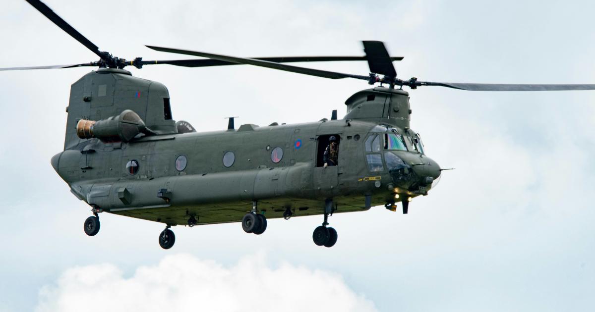 Chinook helicopter confirmed for International Ayr Show 2026