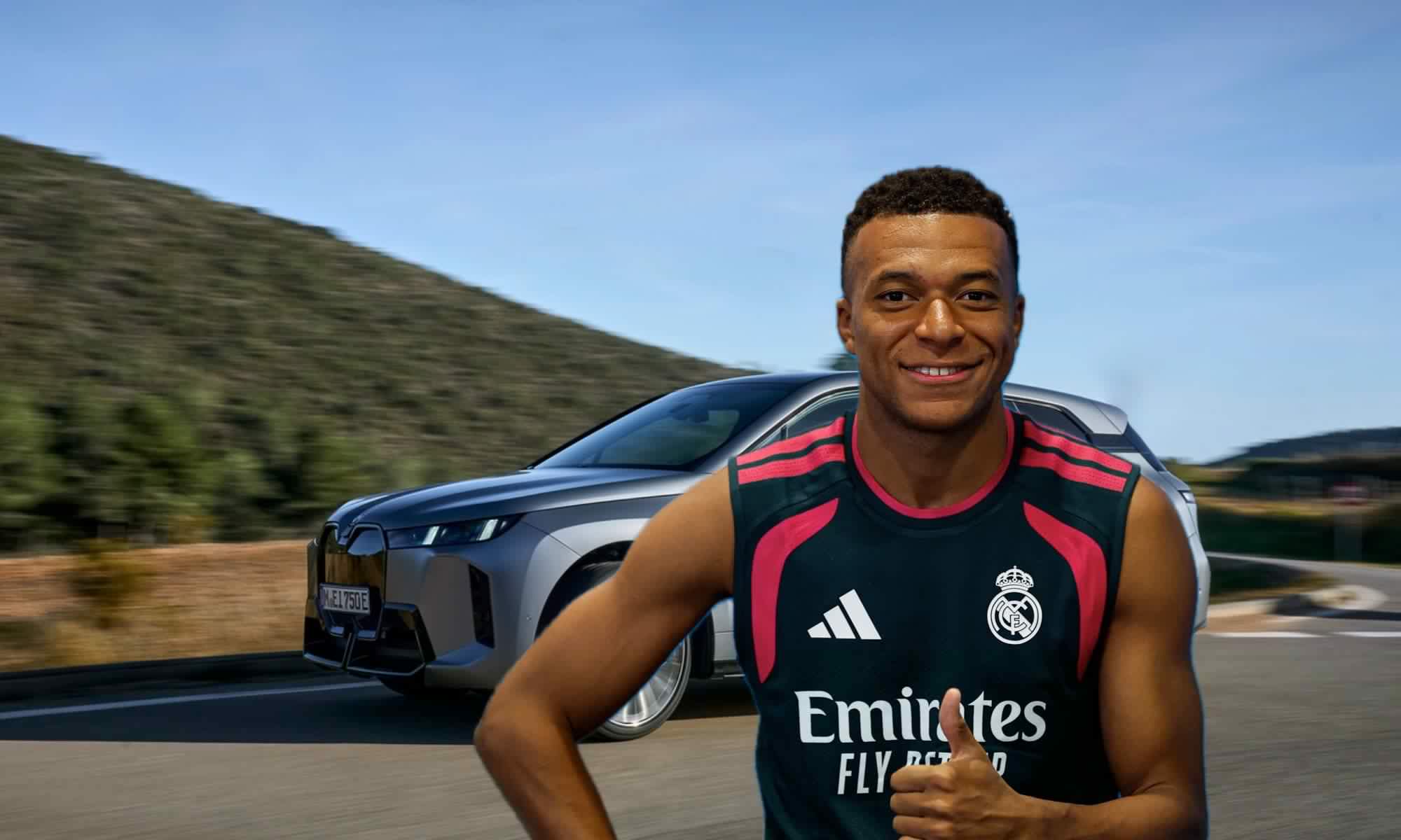 El coche de Kylian Mbappé en Madrid: así es el mejor deportivo eléctrico de BMW con más de 500 kilómetros de autonomía y 659 CV de potencia