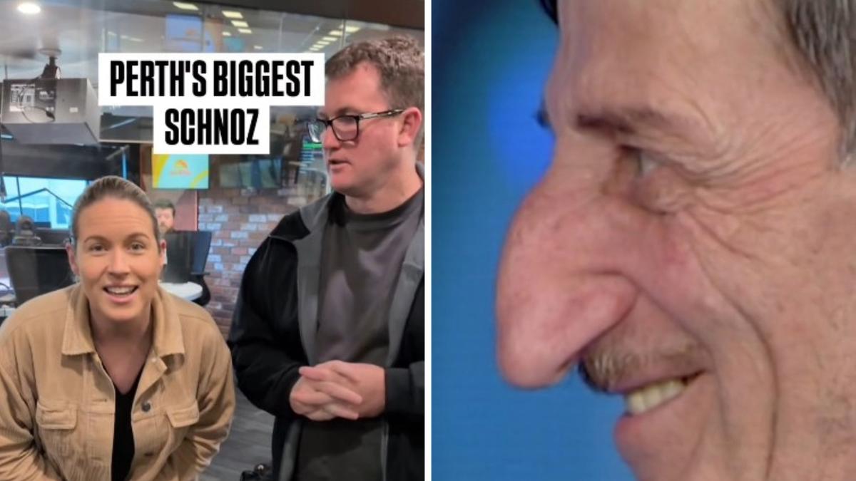 ‘Perth’s biggest schnoz’: Frontrunner in Triple M’s pursuit of city’s most impressive nose