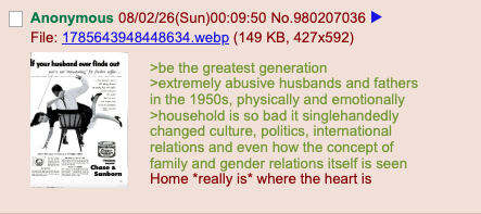 Greentext Stories - The 1960s was just "the daddy issues decade" | /r/Greentext