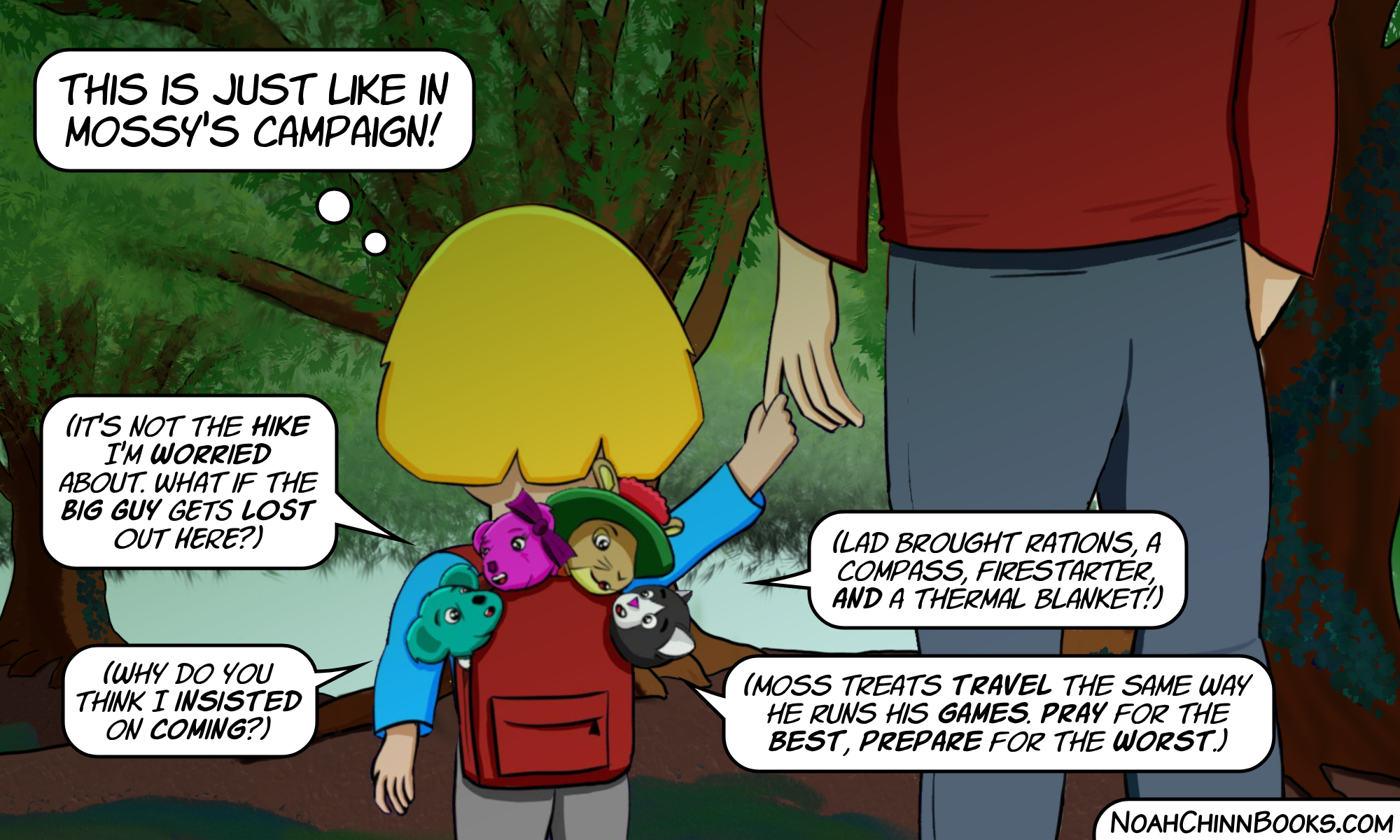 Dungeons and Dragons - For the dad... just a walk in the woods... for the gamers... | /r/dndmemes