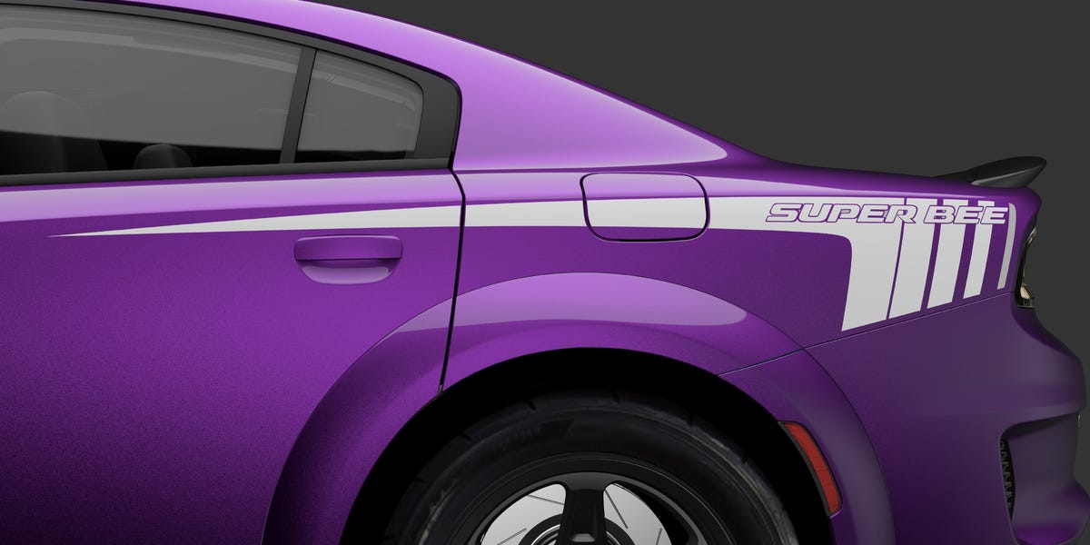Dodge's Most Powerful Charger Yet Might Wear Super Bee Stripes