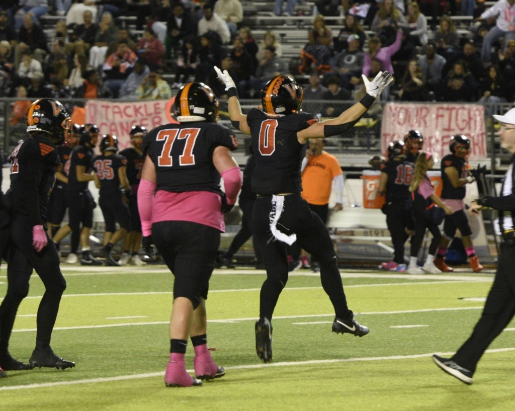 Prep football: Vacaville puts on defensive clinic, overcomes four turnovers