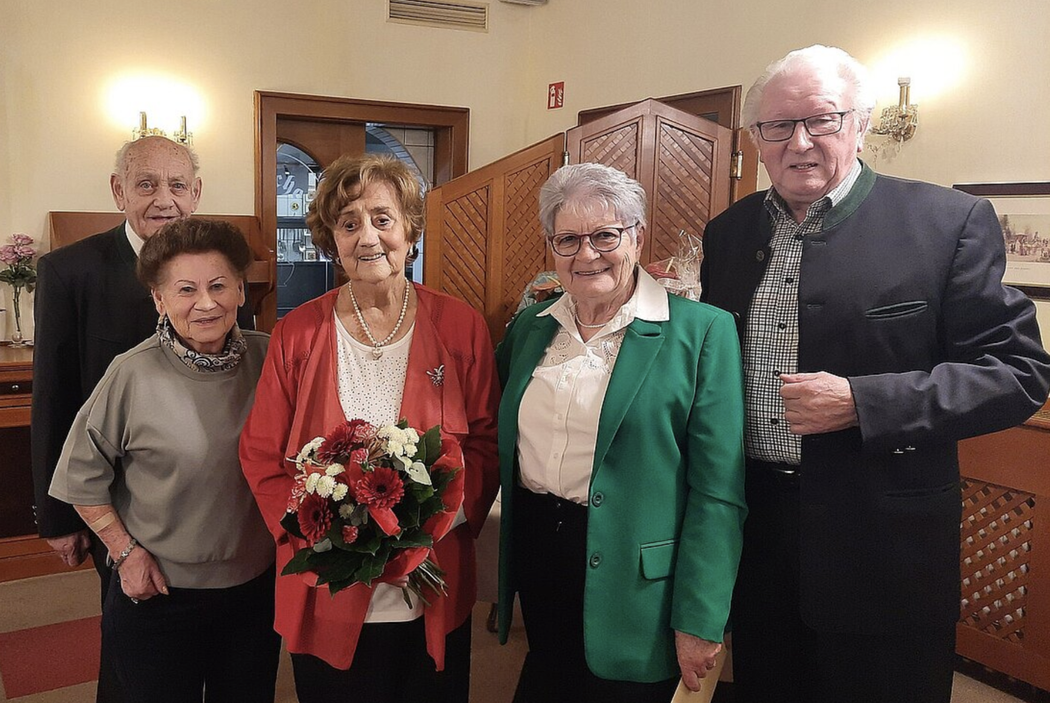 Erika Hartl feierte ihren 90. Geburtstag