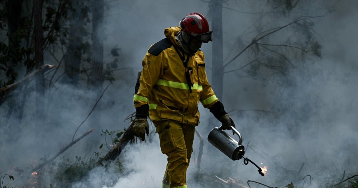 Battle against monster wildfire in France boosted by improving weather