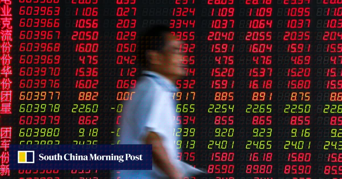 China stock traders cut leveraged positions by 14% in July amid tech sell-off