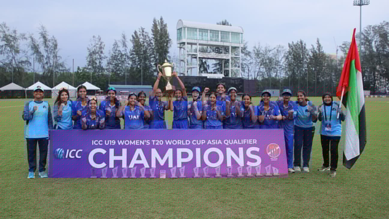 UAE qualify for 2027 Under-19 Women's T20 World Cup by winning Asia Qualifier