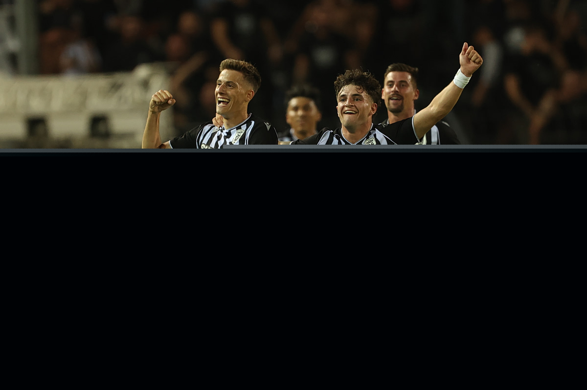 ΠΑΟΚ-Ντιναμό Κιέβου 2-0: Νίκη και πρόκριση με τον «μάγο» Κωνσταντέλια (vid)