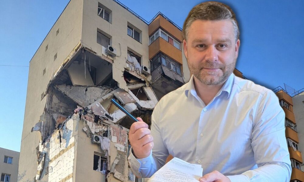 Încep lucrările la blocul din Rahova afectat de explozie. Ciprian Ciucu: „Lucrarea e extrem de complicată și riscantă”