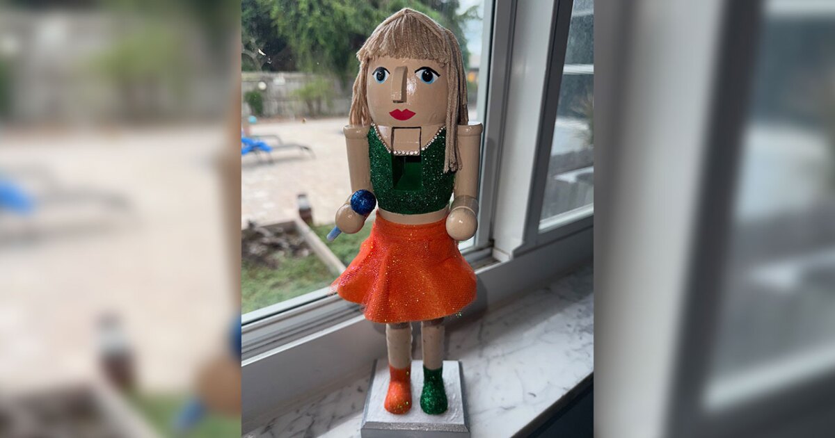 Local artist showcases her love for Taylor Swift through this unique craft