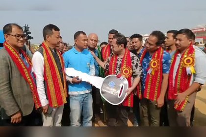 Youth E-Rickshaw Drive Launched by Pradyot Debbarman