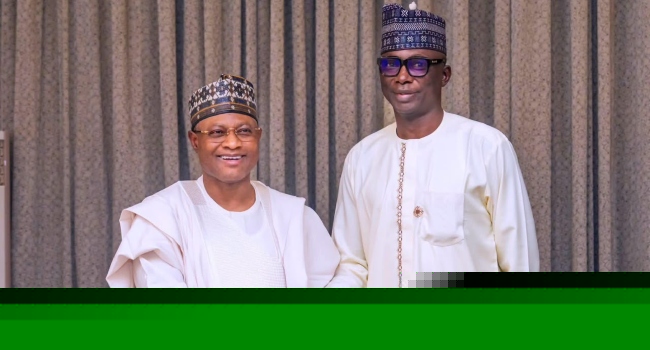 Gov. Sani names Jerry Adams as running mate for 2027 governorship election