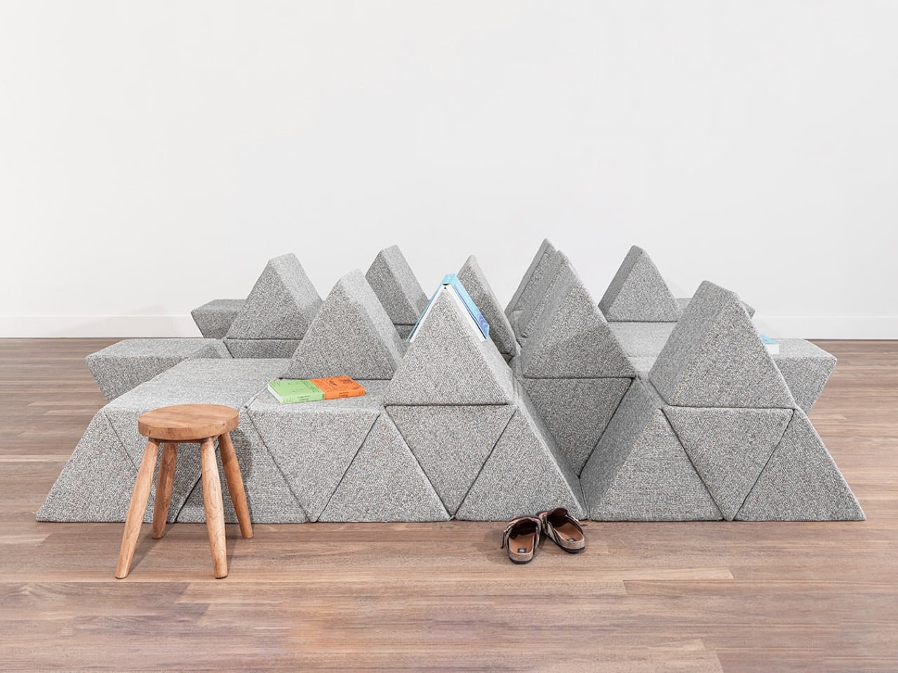 Yves Béhar’s Modular Sofa Seats 12 And Can Shapeshift Endlessly