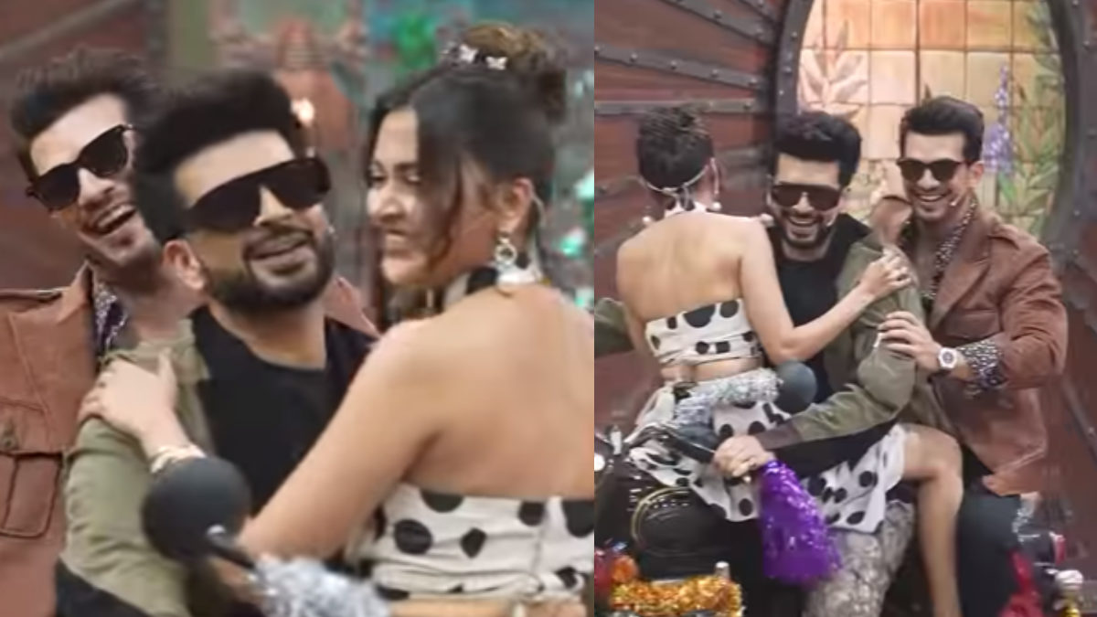 Karan Kundrra, Tejasswi Prakash and Arjun Bijlani’s Bike Entry Breaks the Internet — Laughter Chefs 3 Gets a Major Shake-Up!