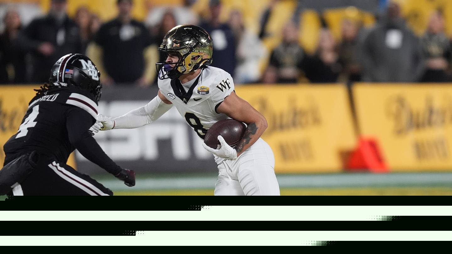 What Wake Forest's Running Back and Wide Receiver Rooms Will Look Like