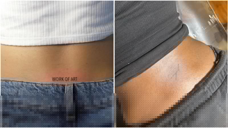 The Tramp Stamp Is Back, But Not As You Know It