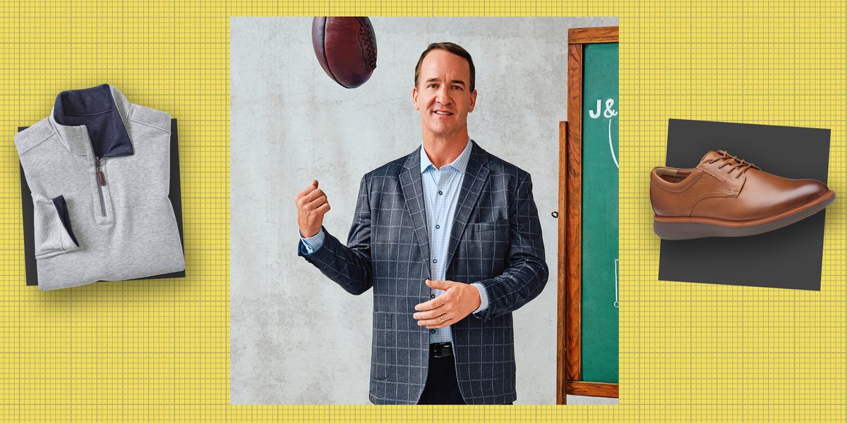 Peyton Manning Is the New Face of Johnston & Murphy